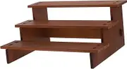 Zerodeko Vintage Solid Jewelry Display Stand Multi Organizer for Bracelets Earrings Bangles Elegant Storage for Retail Vendor Displays Space Saving Design
