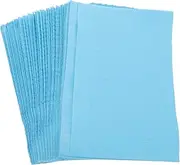 Baluue Nail Art Pad 125pcs Manicure Table Mat Skid-resistant Salon Home Disposable Nail Art Paper