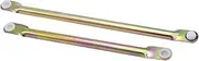 2Pcs Wiper Motor Linkage Rods Parts Convenient Sturdy Easy to Use Practical Professional Replacement High Hardness