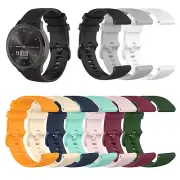 For Garmin Vivomove Sport/Venu 2 Plus Watch 20MM Watch Strap Silicone Band