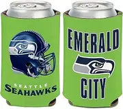 WinCraft Seattle Seahawks Can Cooler Slogan Design