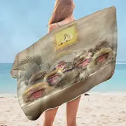 Cool and Funny Art Monkeys Bath Microfiber Beach Towel