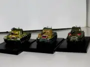 M4A3E8 Sherman 1+1 AND M46 PATTON HAN RIVER KOREA 1951 DRAGON ARMOR TANK 1:72
