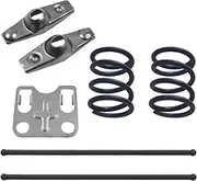 1.3 Ratio Stamped Steel Rocker Arms Kit with Pushrod and 26 Lb Spring for Honda GX160 GX200 for Predator 212 non-hemi 196cc 208cc for Clones 196cc 208cc for coleman for lifan Go Kart Parts