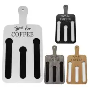 Wall Mount Coffee Pod Holder Wooden Coffee Pod Storage Stand