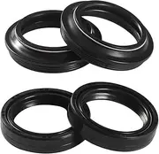 Front Fork Oil Seal & Dust Cover 47x58x11 For RM125 ENDURO SM125 RM250 RM Z250 RMZ250 RM-Z250 DR-Z400SM SuperMotard 01-14(2pcs oil 2pcs dust)