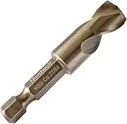NordWolf 27/64" M35 Cobalt Stubby Drill Bit for Stainless Steel & Hard Metals, with 1/4" Hex Shank for Quick Chucks & Impact Drivers