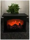 Desktop Simulation Flame Lamp with Charcoal Effect