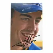 Larrini Fernando Alonso Signed 6 x 4 Photo