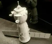 3d printed Russian Soyuz MS Spacecraft spaceship 1:5