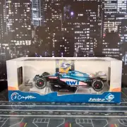 DIECAST F1 ALPINE A522 MONACO GP 2022 FERNANDO ALONSO #14 SCALE 1:18 BY SOLIDO