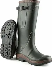 [Cotswold] Mens Compass Neoprene Wellington Boots (UK Size: 8 UK) (Green)