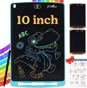 Pillani LCD Writing Tablet for Kids, 10-Inch Doodle Board, Travel Toys