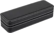 [Xinhuju] Watch Jewelry Storage Box | 6 Slot Ring Box Watch Jewelry Display - Travel Organizer Accessories Classic Gadgets Holder Case for Friends Coworkers Adults