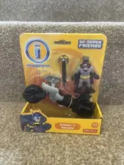 IMAGINEXT BATMAN BATCYCLE BAT-POD DC SUPER FRIENDS FISHER Price