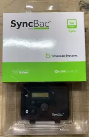 NEW SyncBac Pro SPR01 Timecode Systems for GoPro HERO4 Camera