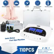 Dual Ionic Detox Footbath Spa Machine Body Slimming Far Infrared x 110 Tub Liner