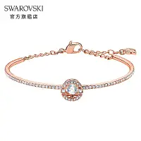 在飛比找Yahoo奇摩購物中心優惠-SWAROVSKI 施華洛世奇 Sparkling 玫金色簡