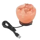 Crystal Salt Lamp Decorative Bedside Table Lamp Ornament K1B65018