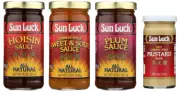Sun Luck Sauces & Mustard: Hoisin, Chinese Sweet & Sour, Plum or Hot Mustard