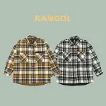 KANGOL 外套 黑灰 卡其黑 襯衫 格子 休閒 中性 6255149120 6255149130