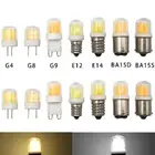 Dimmable Mini AC 220V 5W LED COB Bulb G4 G8 G9 E11 E14 BA15S BA15D Light Lamp AU