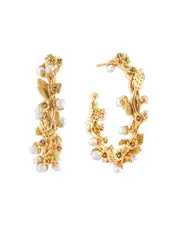 Capucine De Wulf Meadow Grande Hoop Earrings