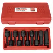 10pcs Hex Allen Bits 1/2'' Drive Deep Air Impact Socket Set Auto Repair Tools