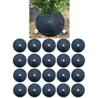 20pcs Weed Control Non-Woven Fabric Mulch Rings Tree Shrubs Barrier 19.7''