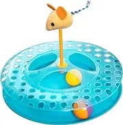 Petstages Cheese Chase Catnip Interactive Cat Track Toy
