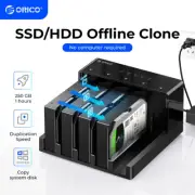 ORICO 5 Bay SATA External Hard Drive Docking Station 2.5/3.5" HDD/SSD USB 3.0 US