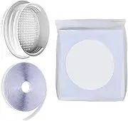 Hjatirace Portable AC Vent Kit - Window Seal Kit for Portable Air Conditioner | Seal Panel Replacement Parts Adjustable Air Conditioner Accessories for Exhaust Hose Dryers Indoor