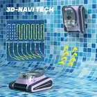 Cordless Robotic Pool Cleaner Automatic Swimming Pool Vacuum Cleaning Machine