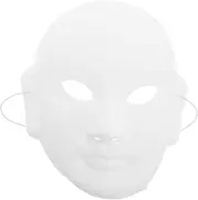 LUOZZY Diy Blank Paintable Monkey King Peking Opera Mask for Creative Painting Theater Props Cultural School Kindergarten Activities
