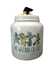 Rae Dunn The Wizard Of Oz Ceramic Cookie Jar With Lid NEW