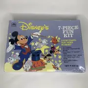 Vintage Disney’s Golden Books 7-Piece Fun Kit #137051 Mickey, Pooh! New, sealed!