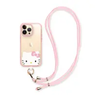 在飛比找PChome24h購物優惠-GARMMA 三麗鷗家族 造型手機扣環背帶 Kitty-粉色