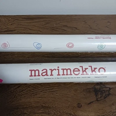 VTG MARIMEKKO Vinyl Wallpaper Double Roll Crayon Scribble Youth Kids Room READ
