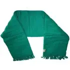 Eskimo of Switzerland BEAUTY Uni Smaragd Teal 100% Wool Throw, 51" x 71" NEW (M)