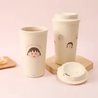 在飛比找momo購物網優惠-【櫻桃小丸子】輕巧耐熱隨行杯(韓國製造 BPA FREE 4