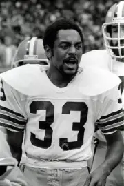Wide Receiver Reggie Rucker Of The Cleveland Browns Nfl 1977 OLD PHOTO 1