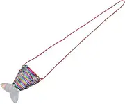 [GLSTOY] Mermaid Tail Crossbody Bags Sequin Mini Coin Purse Versatile Boys and Girls Bag for Baby Girls