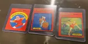1983 FLEER Dragon's Lair Trading Card Stickers & Scratch-Off Game 10, 37, 43