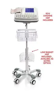 Rolling stand for Edan SE-6/601/A/B/C ECG/EKG new (big wheel)