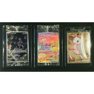 [カバ卡舖PTCG🦛] 國際版 夢幻異圖/超夢AR/金夢幻金屬卡 151 UPC PTCG 另付鑑定專屬卡夾！