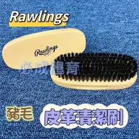 在飛比找Yahoo!奇摩拍賣優惠-【綠色大地】Rawlings 手套清潔刷 皮革清潔刷 豬毛 