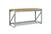 NEW Stratco Heavy Duty Bench With Timber Top 950 H x 1960 W x 600mm D