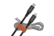 ZLOS leather strap included USB-A to Lightning Cable