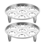 2 Pcs Pressure Cooker Steamer Kitchen Steamer Rack