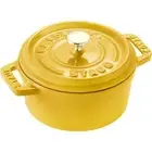 staub "Mini Pico Cocotte Round Citron 10cm" Small Hand Cast Enamel Pot [Authoriz
